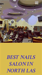 Mobile Screenshot of dazzlingnailsandspa.com